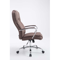 Fauteuil de bureau BIG Xanthos tissu V2 marron