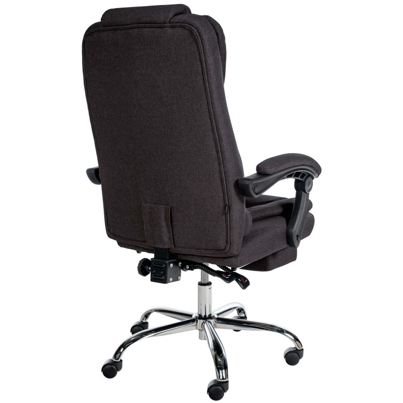 Fauteuil de bureau Oxygen tissu noir