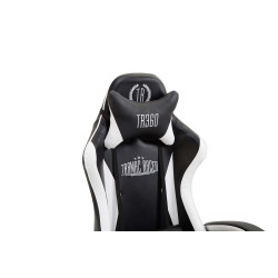 Fauteuil de bureau Ignite, noir/blanc, similicuir