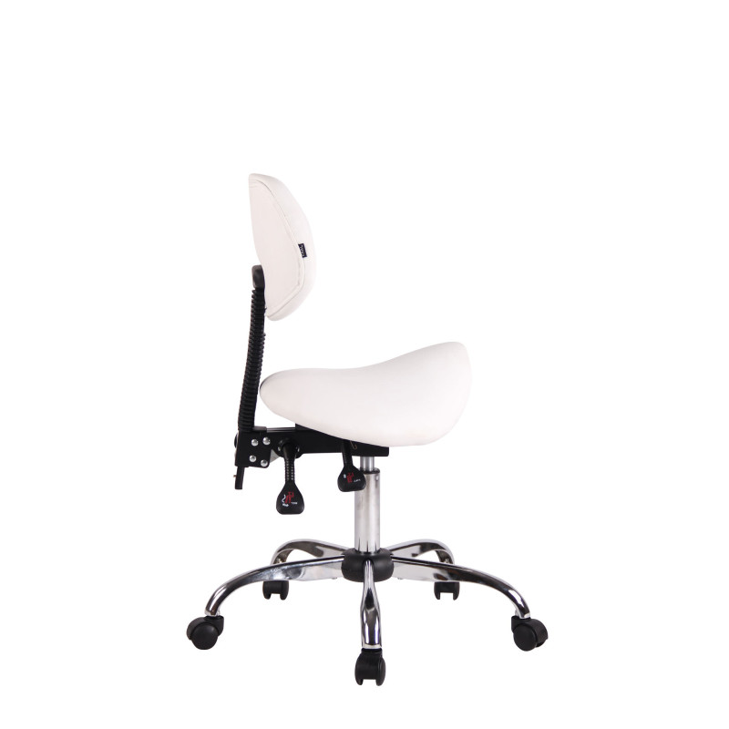 Tabouret de travail Stuttgart blanc