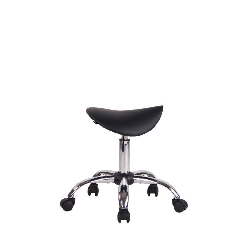 Tabouret de travail Augsburg noir