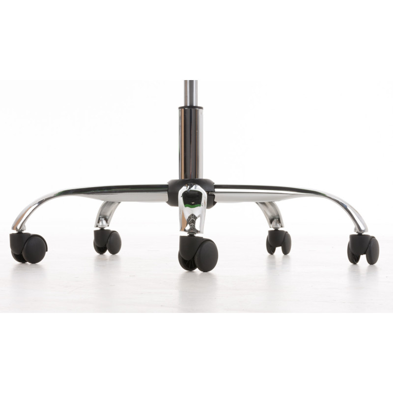 Fauteuil de bureau BIG Apoll en cuir artificiel V2 crème