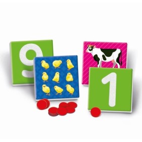 Montessori - Clementoni - Les chiffres tactiles - Jeu éducatif apprentissage des chiffres - 10 cartes chiffres rugueux - Dés 3 a