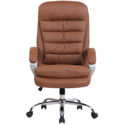 Fauteuil de bureau BIG Vancouver marron clair
