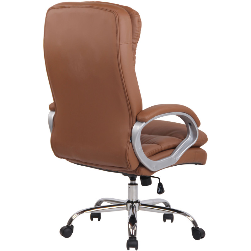 Fauteuil de bureau BIG Vancouver marron clair