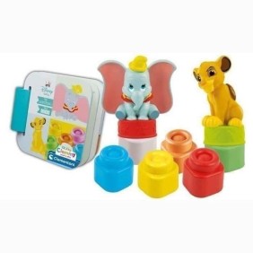 Coffret Disney Classics Clemmy - Disney Baby - Clementoni - 6 cubes - Fabriqué en Italie