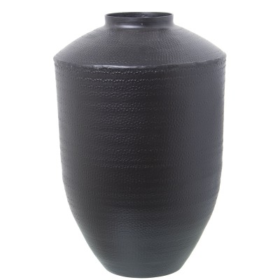 Vase Alexandra House Living Noir Métal 25 x 26 x 3960 cm