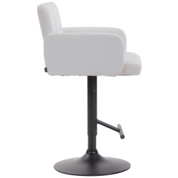 Tabouret de bar Los Angeles, noir blanc