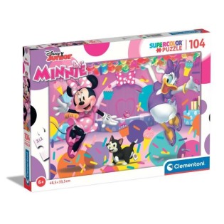 Clementoni - Puzzle enfant - Minnie - 104 pieces - 6 ans et plus - Fabriqué en Italie