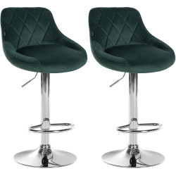 Lot de 2 tabourets de bar...