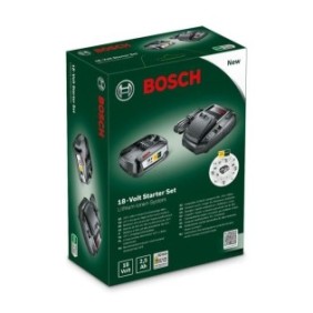 Pack batterie 18V + chargeur Bosch - Batterie Power for All 18V 2,5 Ah et chargeur AL1830CV