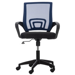 Fauteuil de bureau bleu Auburn