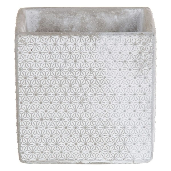 Cache-pot Gris Ciment 17 x 17 x 17 cm