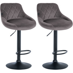 Lot de 2 tabourets de bar...