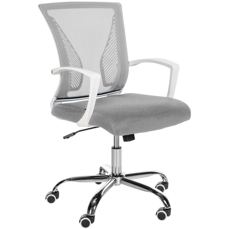 Fauteuil de bureau Tracy C gris clair