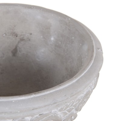 Cache-pot Gris Ciment 19,5 x 19,5 x 13,5 cm