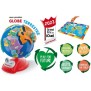 Clementoni - Premier globe interactif - Animaux et continents - Fabriqué en Italie - Plastique recyclé