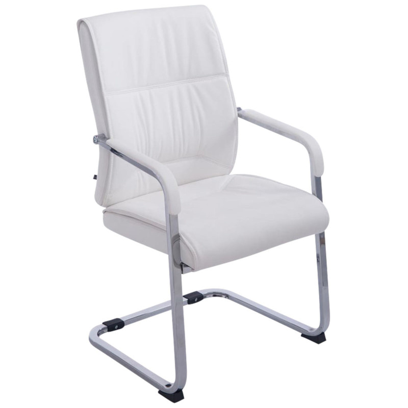Lot de 2 Fauteuils cantilever XXL Anubis blanches