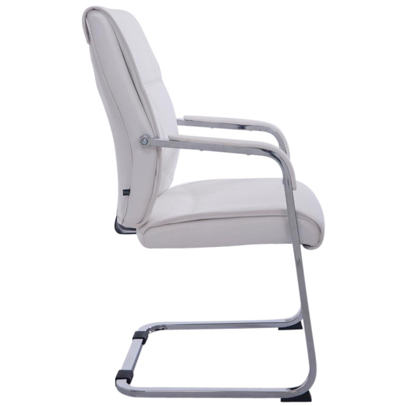 Lot de 2 Fauteuils cantilever XXL Anubis blanches