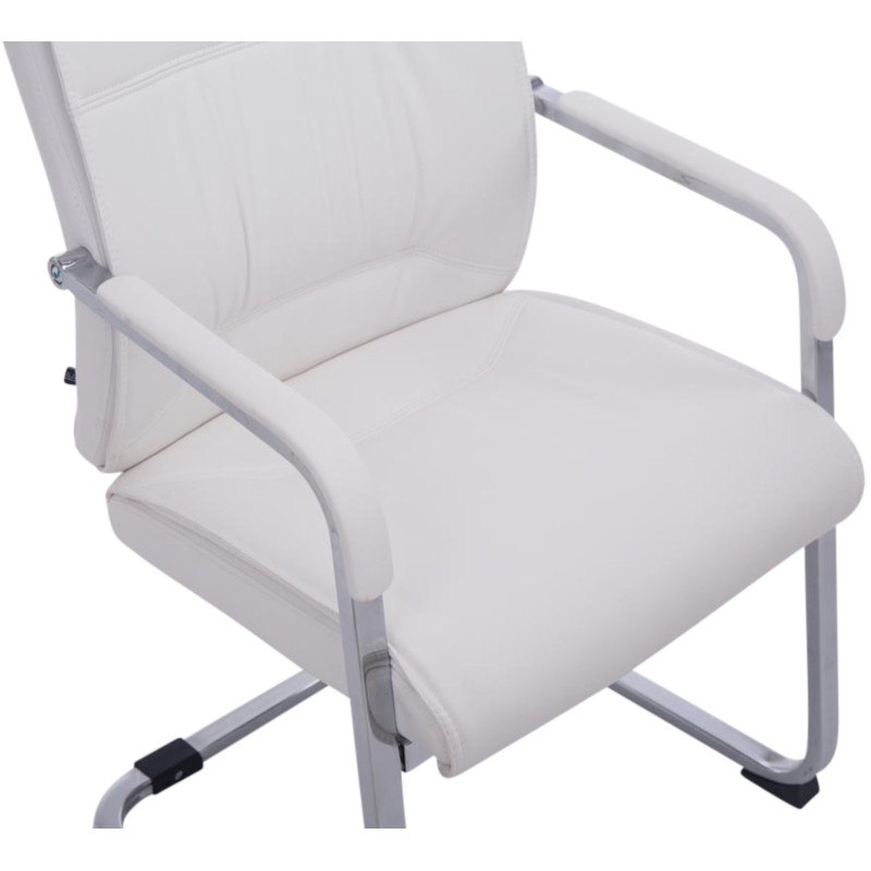 Lot de 2 Fauteuils cantilever XXL Anubis blanches
