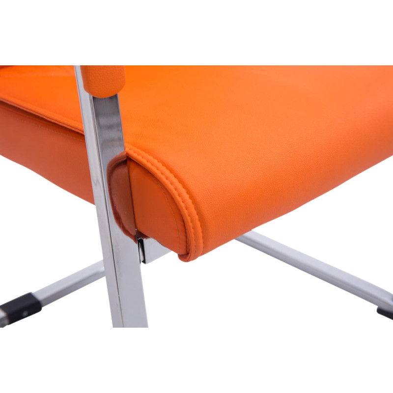 Lot de 2 Fauteuils cantilever XXL Anubis orange