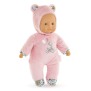 Mon Doudou COROLLE - Pti' Coeur Ours Rose - 30 cm - petit poupon - senteur de vanille - des 9 mois