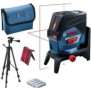 Laser combiné BOSCH PROFESSIONAL GCL 2-50 C + Trépied BT 150 + Support rotatif RM 2