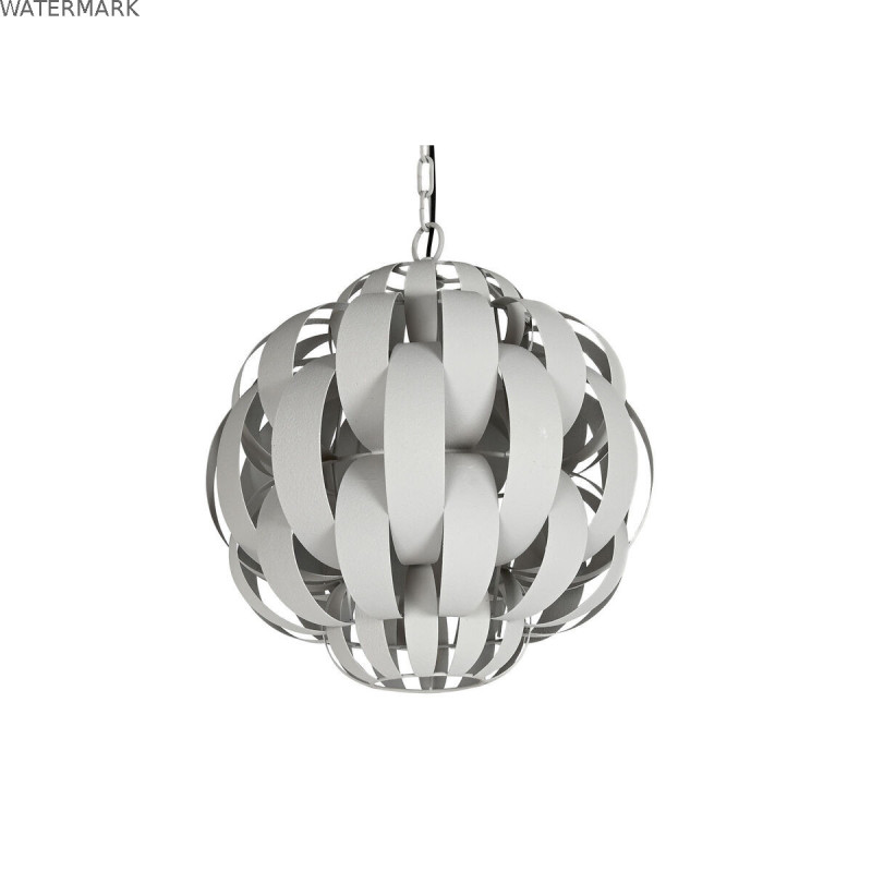 Suspension Home ESPRIT Blanc Métal 50 W 50 x 50 x 53 cm