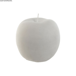 Figurine Décorative Home ESPRIT Blanc Pomme Urbaine 21 x 20 x 23 cm 21 X 20 X 21 CM (2 Unités)