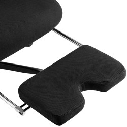 Fauteuil de bureau Mankato noire