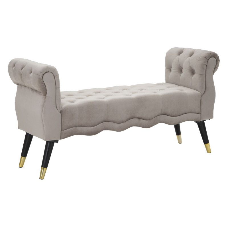 Glam Banc Paris Grigia & Or – Allure Distinctive 120x40x60