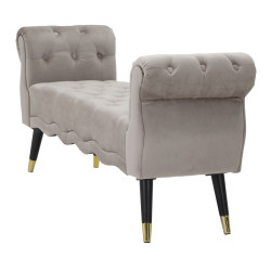 Glam Banc Paris Grigia & Or – Allure Distinctive 120x40x60