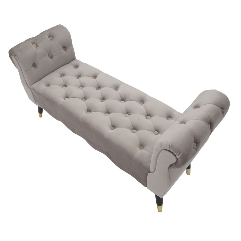 Glam Banc Paris Grigia & Or – Allure Distinctive 120x40x60