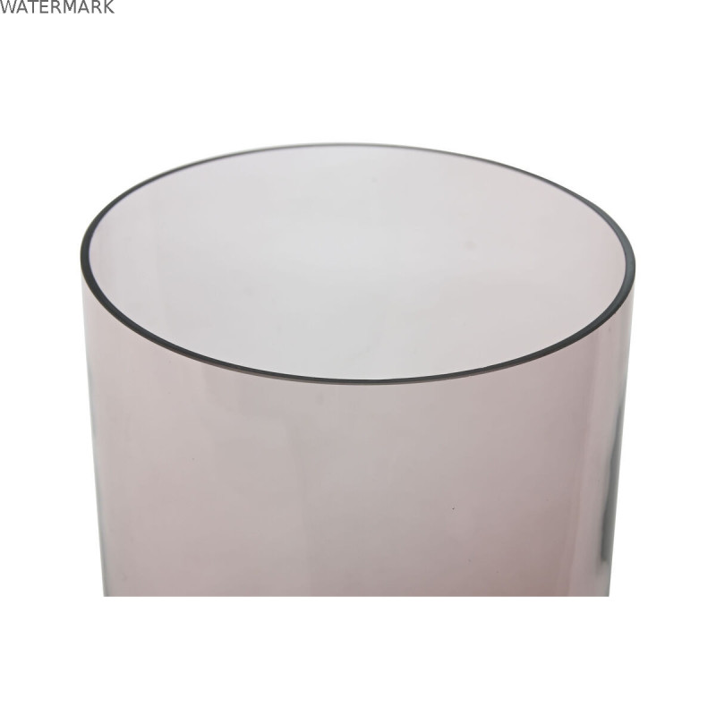 Vase Home ESPRIT Bicolore Verre 15 x 15 x 32 cm