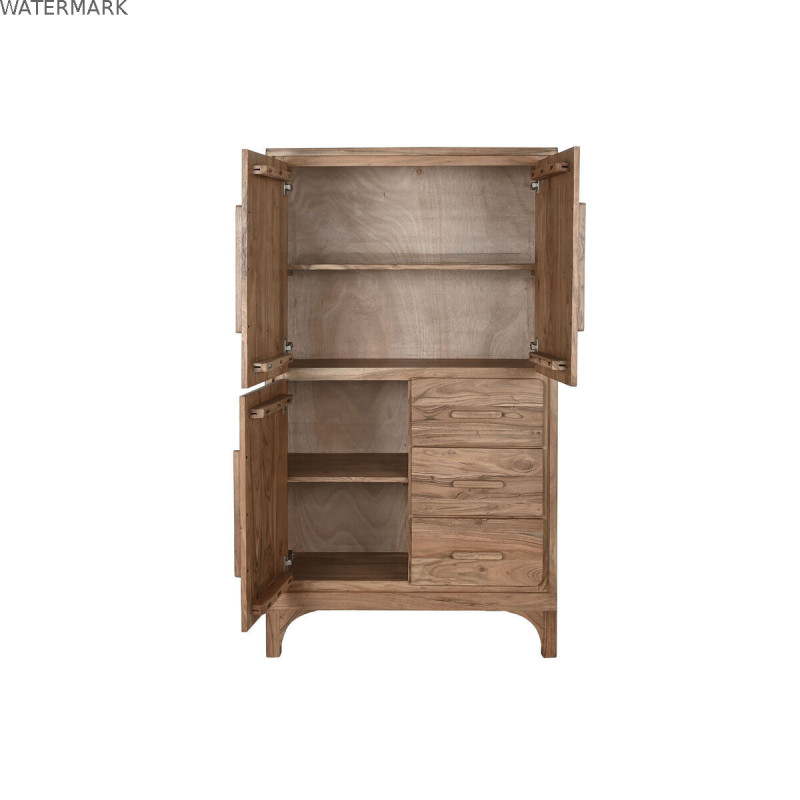 Buffet Home ESPRIT Marron Clair Acacia 90 x 45 x 160 cm