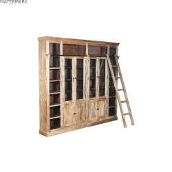 Étagère Home ESPRIT Métal Bois de manguier 248 x 36 x 221 cm