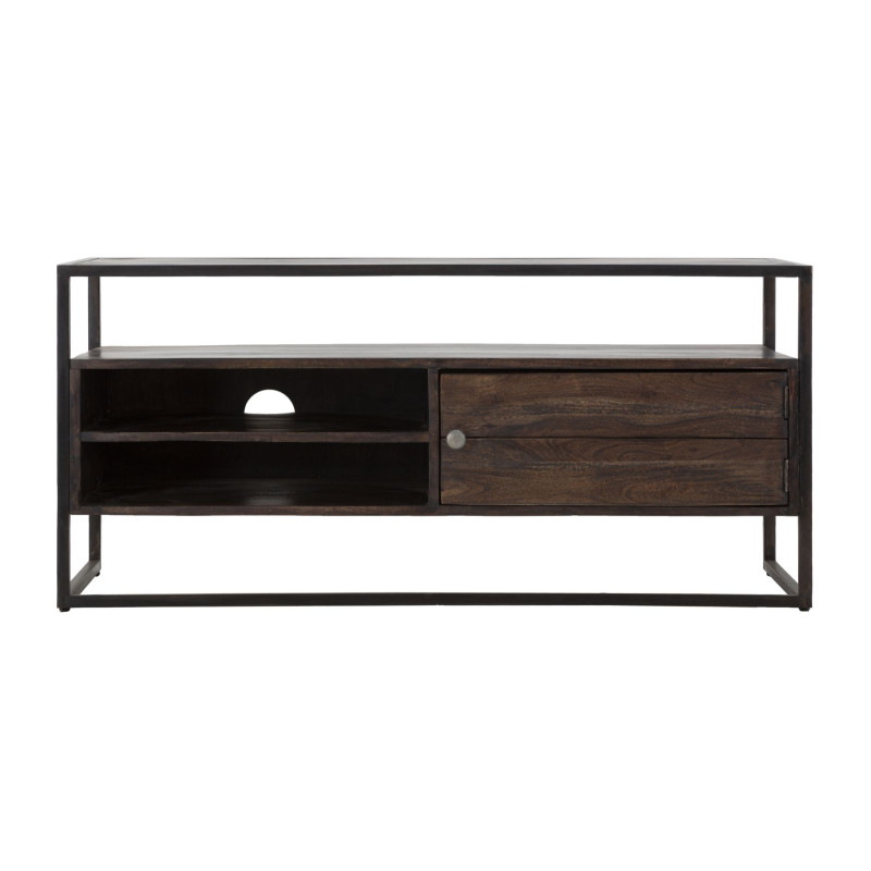 Industriel Support TV Burn – Force Authentique 120x40x55