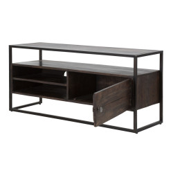 Industriel Support TV Burn – Force Authentique 120x40x55