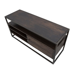 Industriel Support TV Burn – Force Authentique 120x40x55