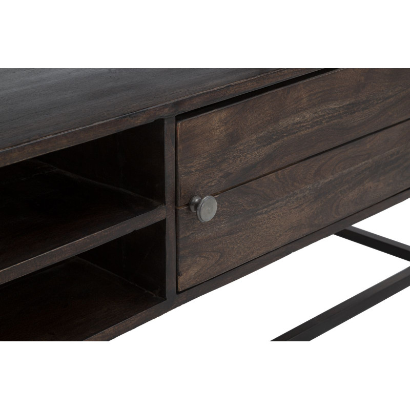 Industriel Support TV Burn – Force Authentique 120x40x55