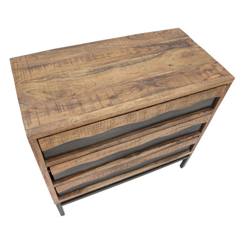 Industriel Buffet Yellowstone – Puissance Naturelle 88x45x80