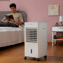 Climatiseur à Évaporation Portable Multifonction Airvecove InnovaGoods   65 W Blanc 5 L (Reconditionné A)