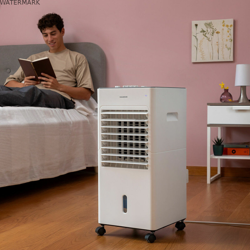 Climatiseur à Évaporation Portable Multifonction Airvecove InnovaGoods   65 W Blanc 5 L (Reconditionné A)