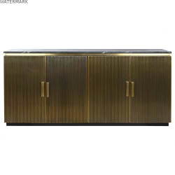 Buffet Home ESPRIT Laiton Marbre 180 x 40 x 85 cm