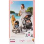 Landau 3 en 1 Cybex COROLLE pour poupon 36 et 42 cm - Des 3 ans