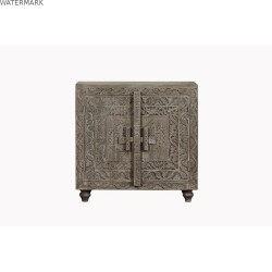 Buffet Home ESPRIT Marron Clair Bois 91,5 x 40 x 90 cm