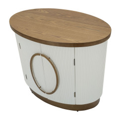 Moderne Armoire Tolosa 2 Portes – Praticité Chic 79x48x67