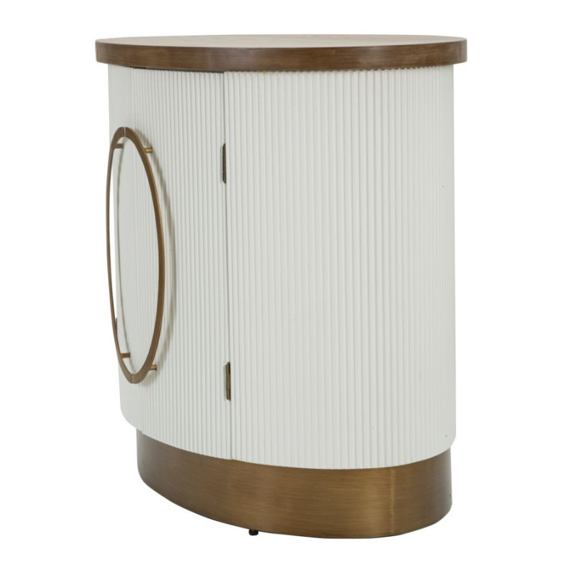 Moderne Armoire Tolosa 2 Portes – Praticité Chic 79x48x67