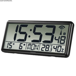 Horloge Murale Hama Jumbo Noir Plastique
