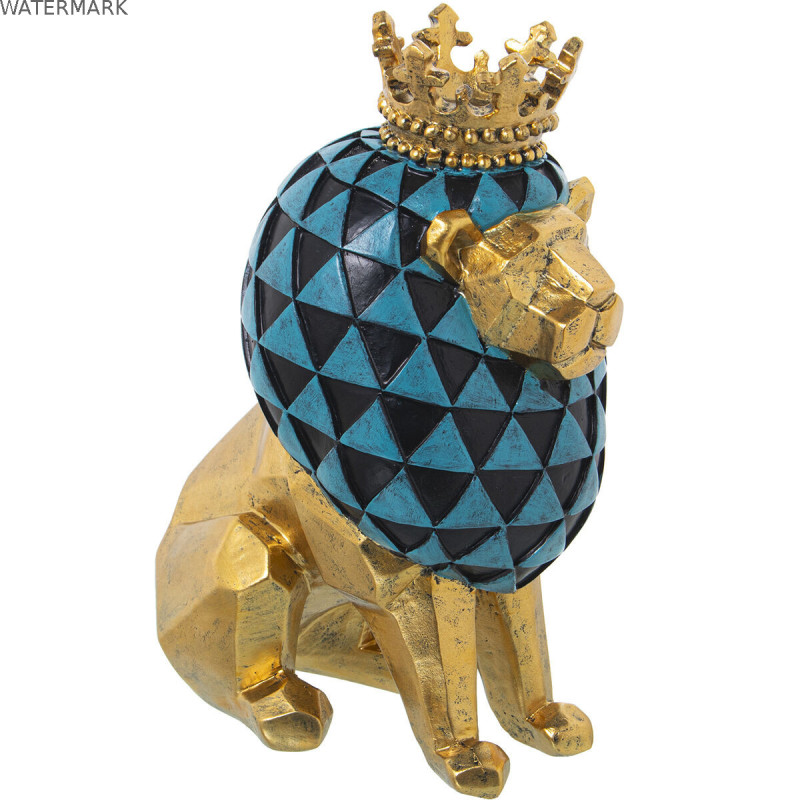 Figurine Décorative Alexandra House Living Doré Acrylique Plastique Mélamine Lion Figurine Décorative Alexandra House Living Doré Acrylique Plastique Mélamine Lion
